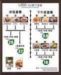 套餐菜单海报