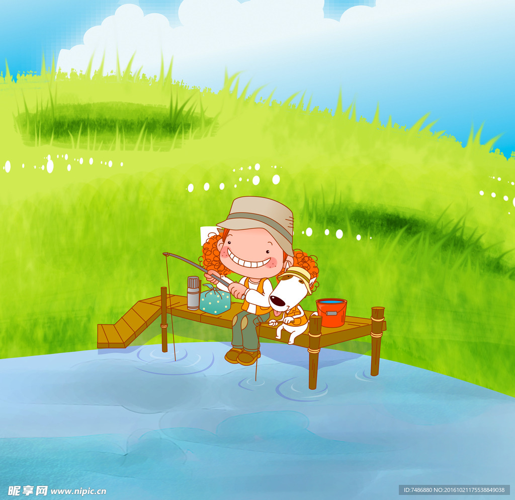 钓鱼