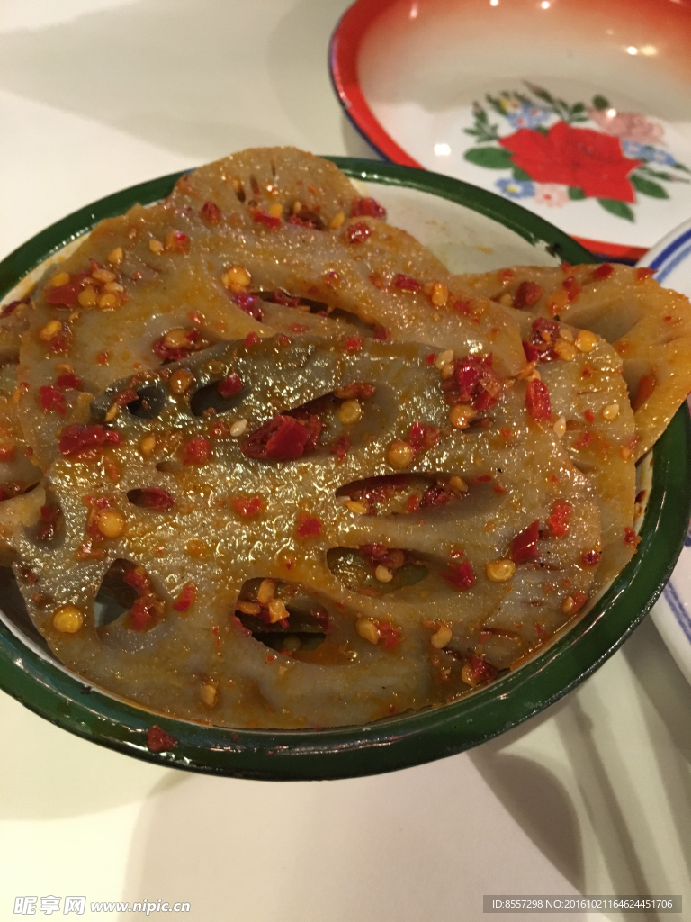 凉拌藕片