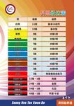 升熙跆拳道 级位表