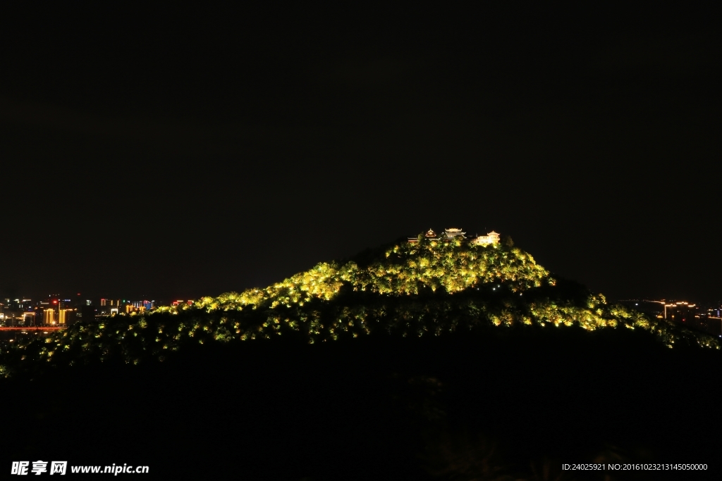 玉皇山夜景