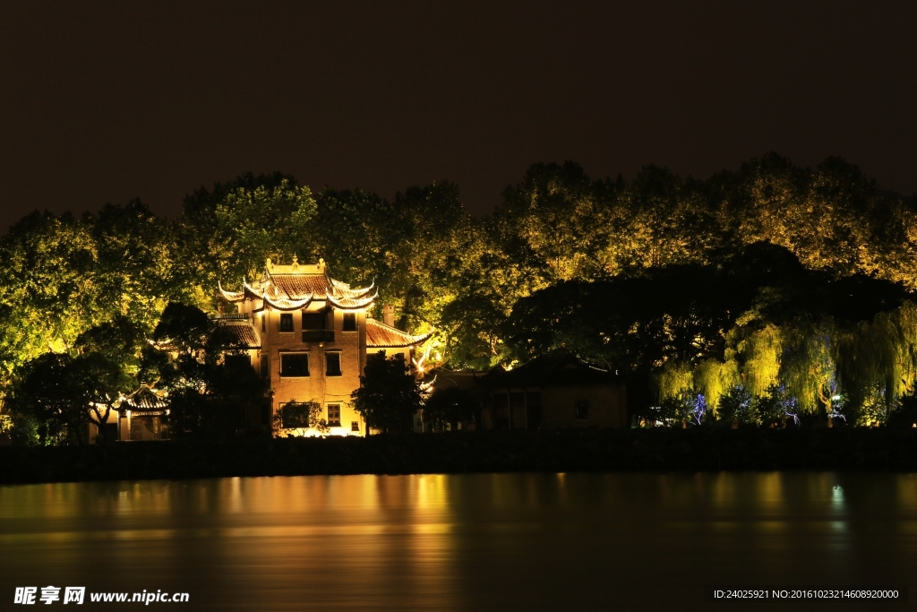 西湖夜景