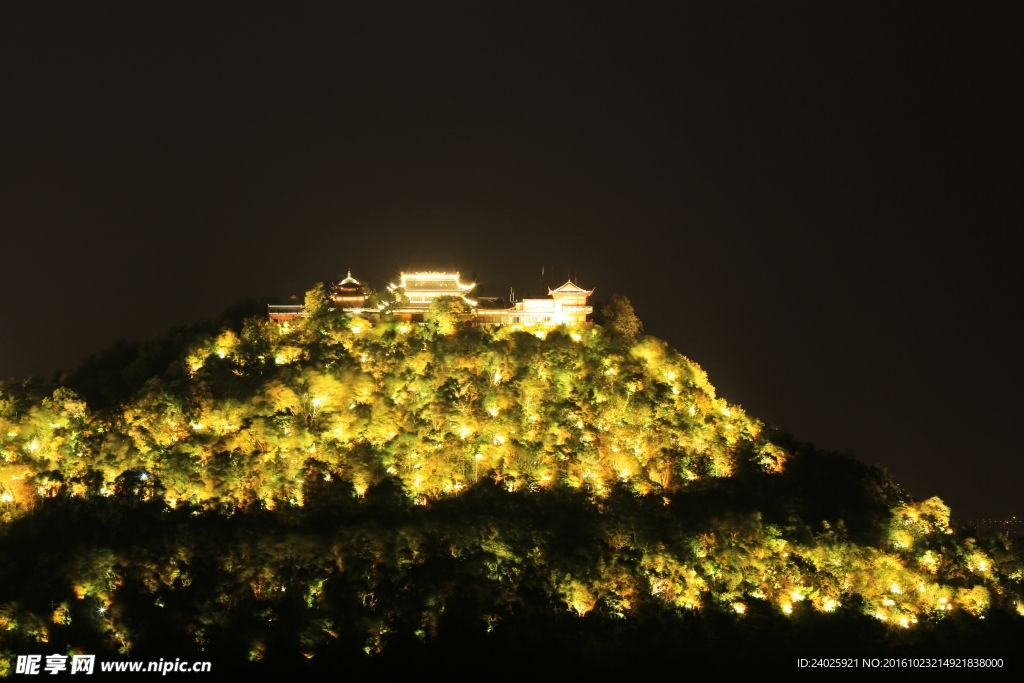 玉皇山夜景