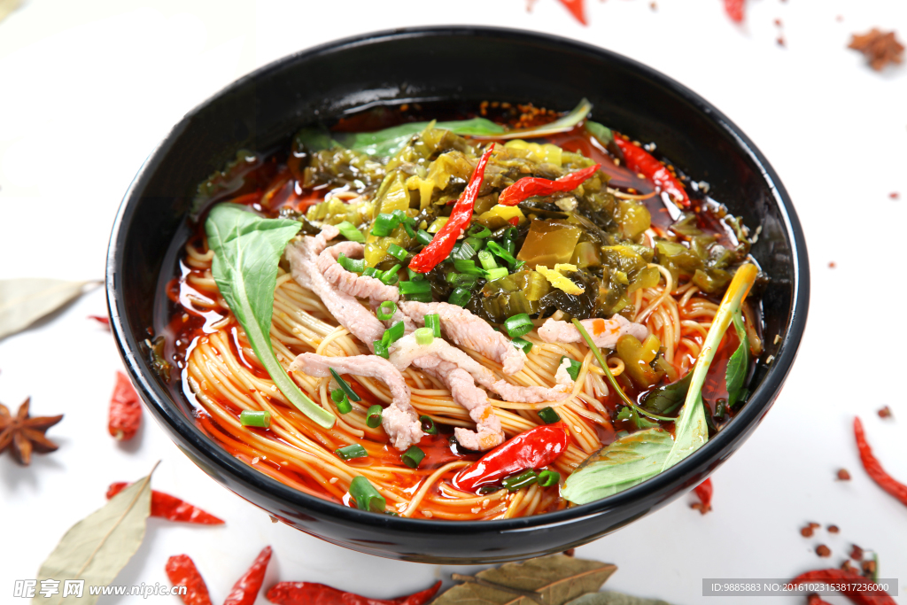 酸菜肉丝面