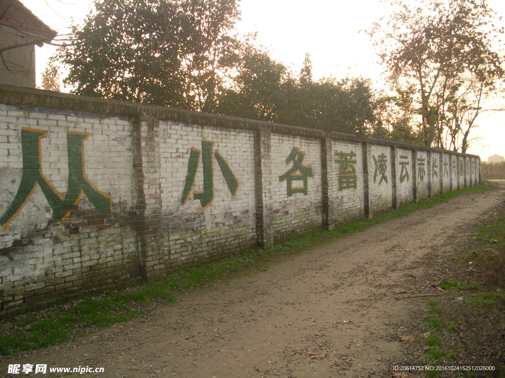 学校围墙标语