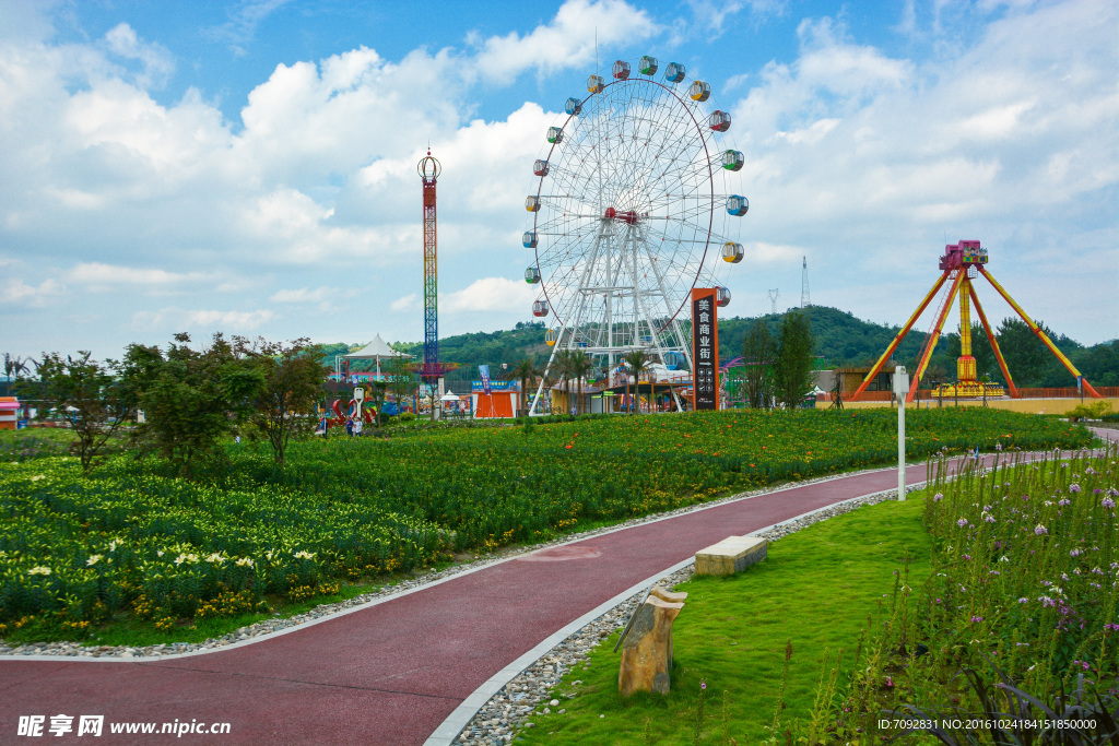 游乐园风景