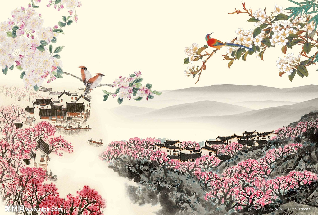 国画花鸟