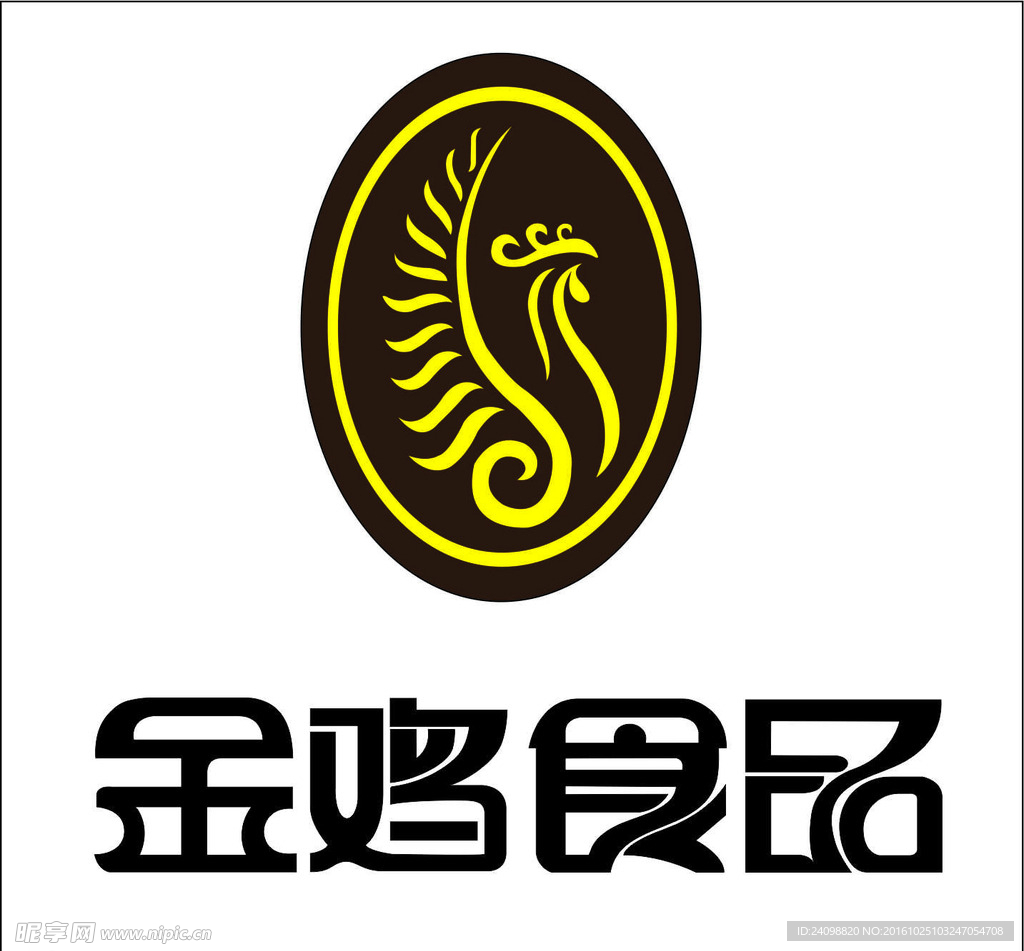 金鸡食品标志