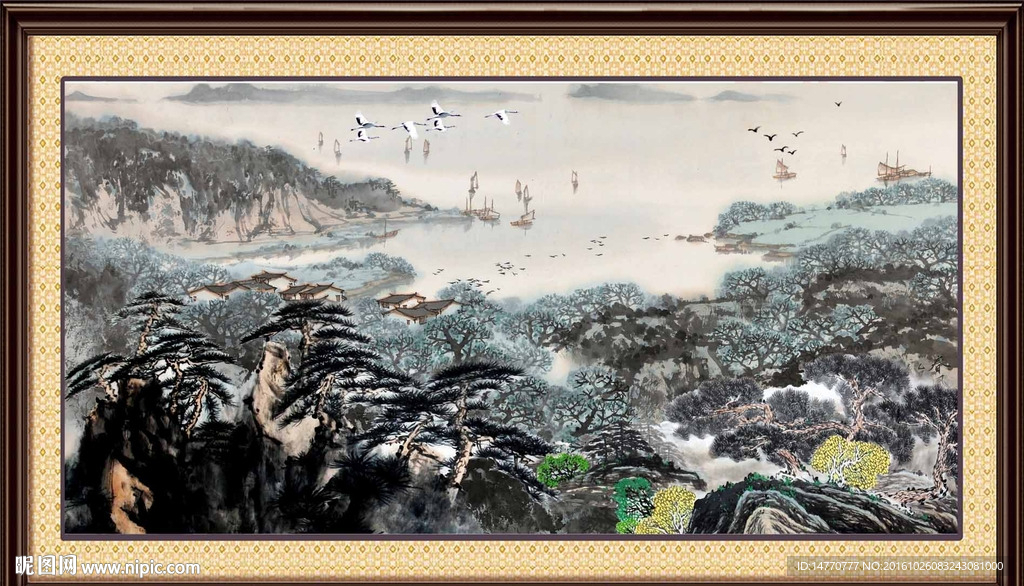 国画山水