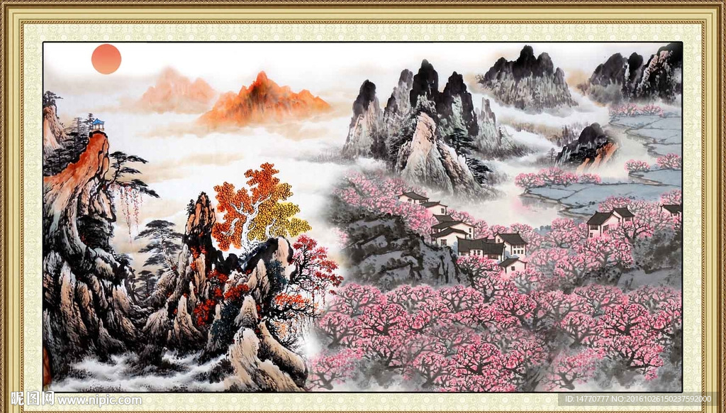 国画风景