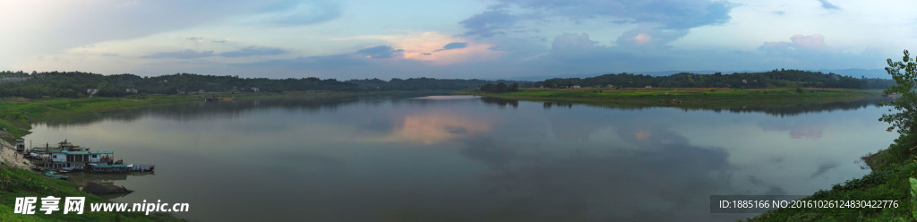 渠江全景