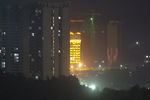 高楼夜色