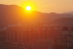 夕阳城景