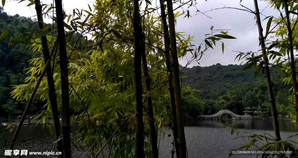 宝锭山旅游景点风景 延时摄影