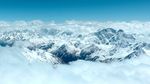 雪山与云海