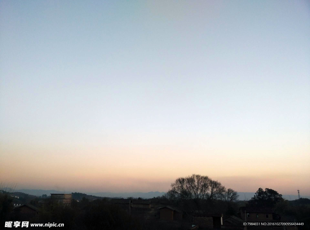 夕阳
