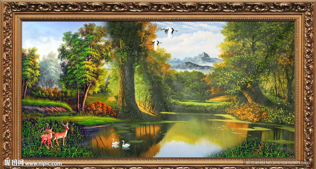 风景油画