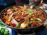 美味的干锅鸡图片