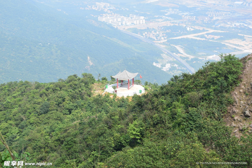 肇庆北岭山将军亭