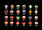 部分国家标志国旗标志icon