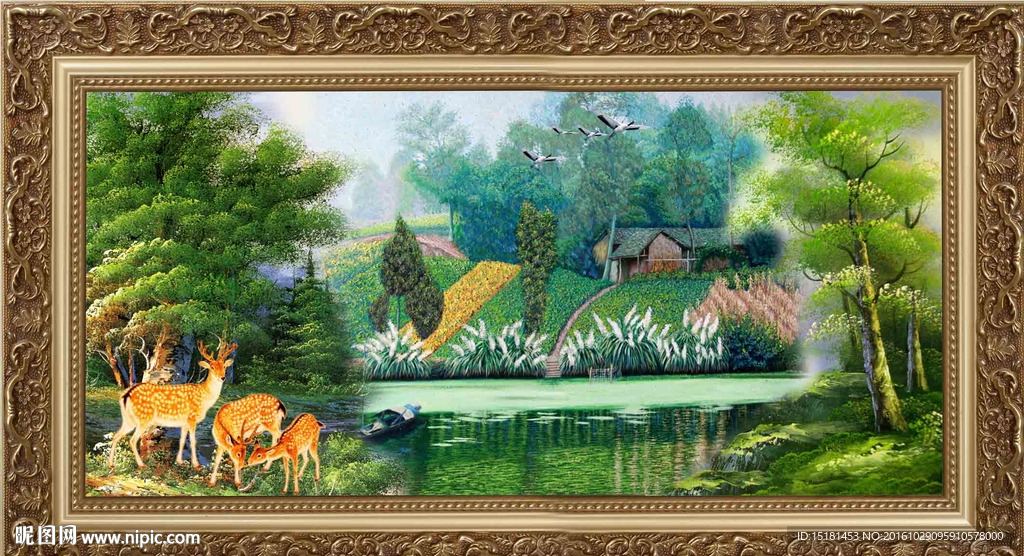 风景油画