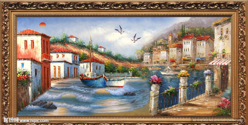 风景油画