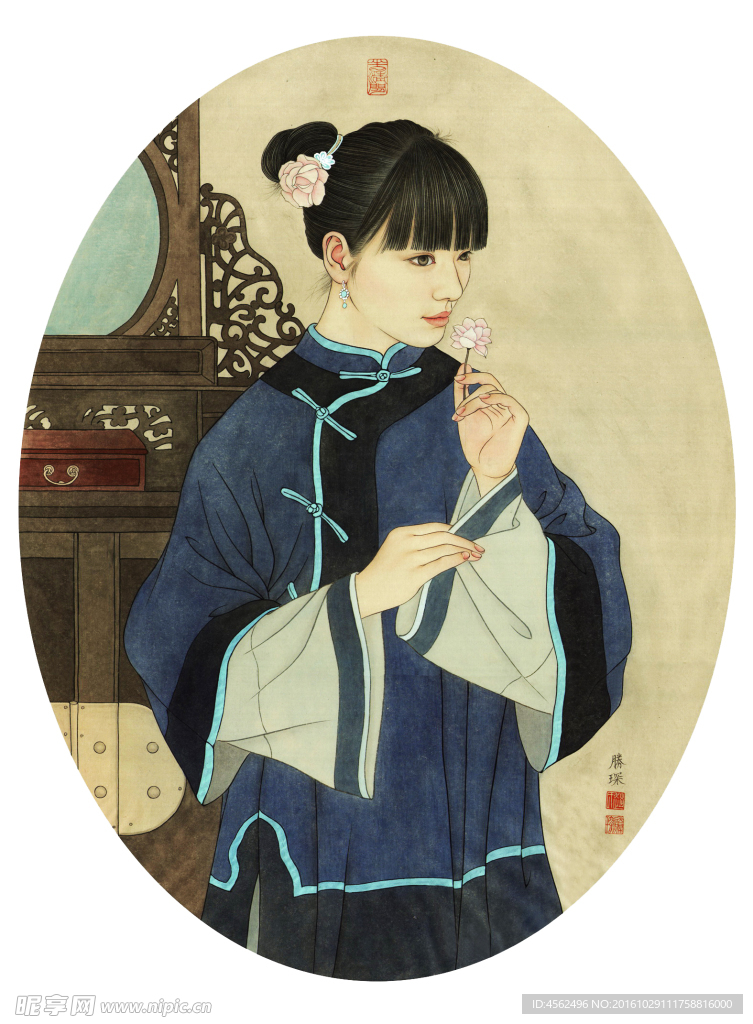 工笔人物