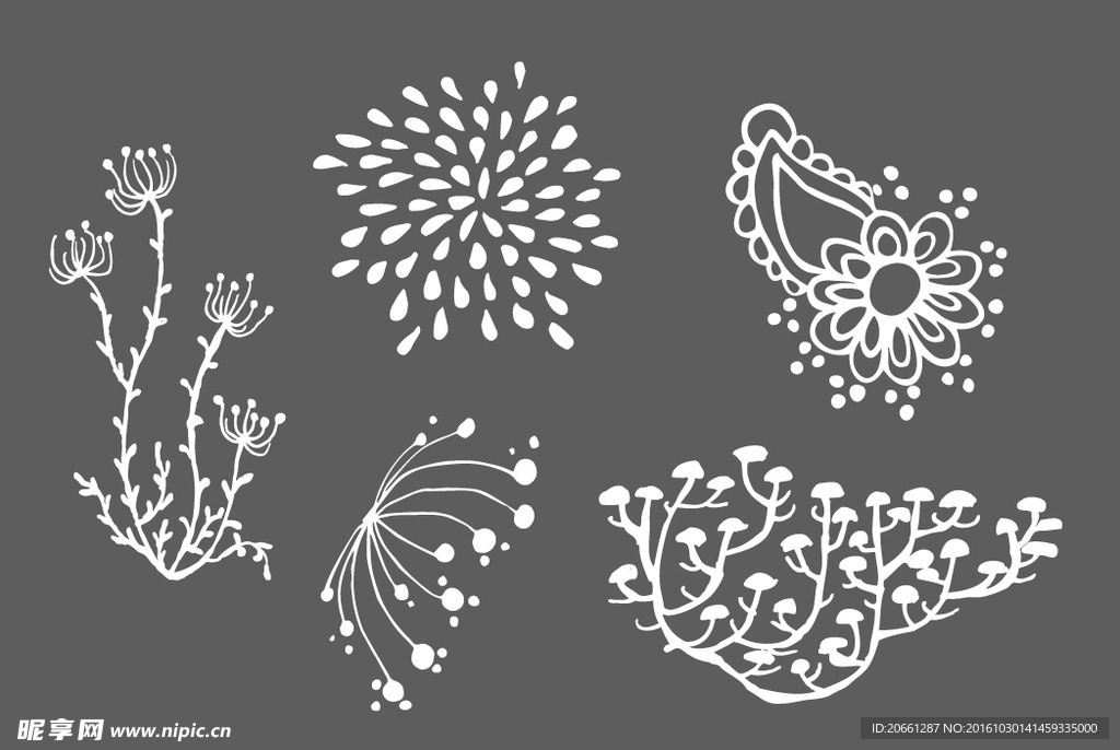 花朵简笔画