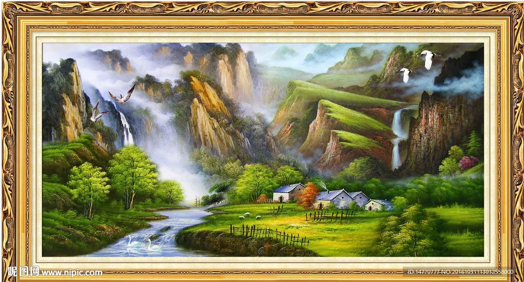 风景油画