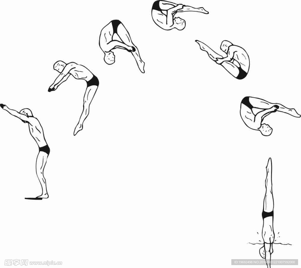 插画 矢量图  手绘 线条图