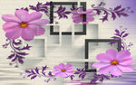 3D方块花卉素材（分层）