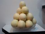 盘子里的秦冠苹果图片