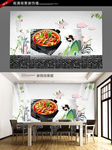 餐厅背景墙