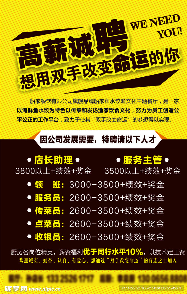 招聘海报