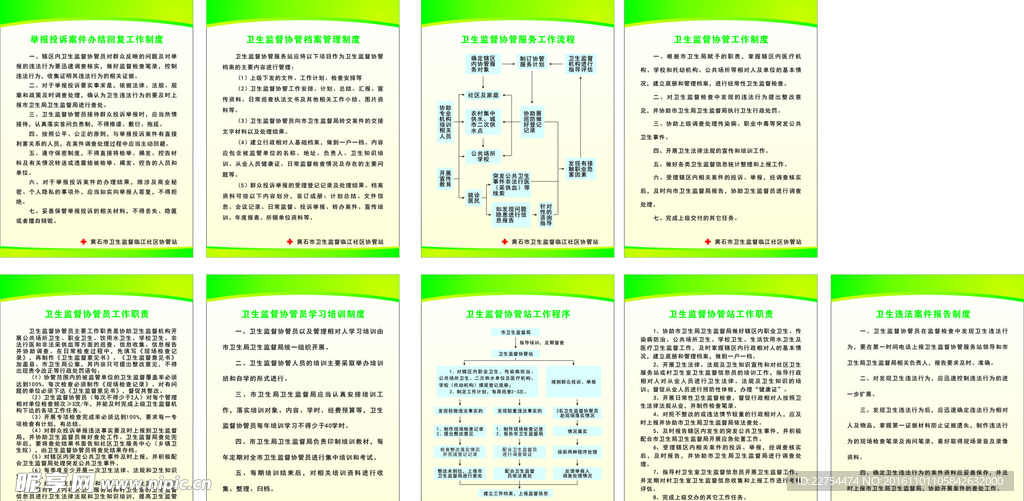 社区制度牌