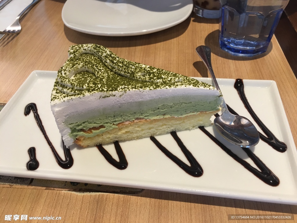 抹茶冰淇淋蛋糕
