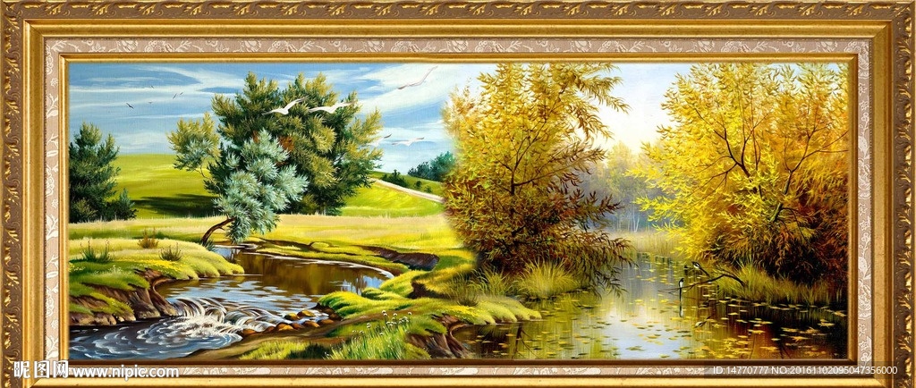 风景油画