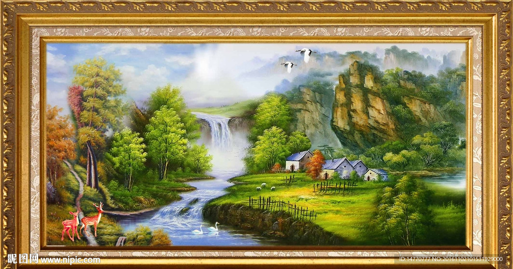 风景油画
