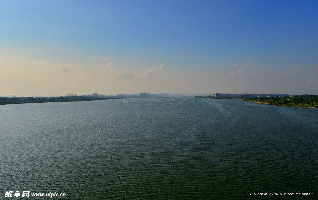 沂河  水面  宽阔的水面