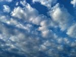 傍晚的天空