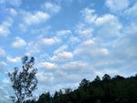 傍晚的天空