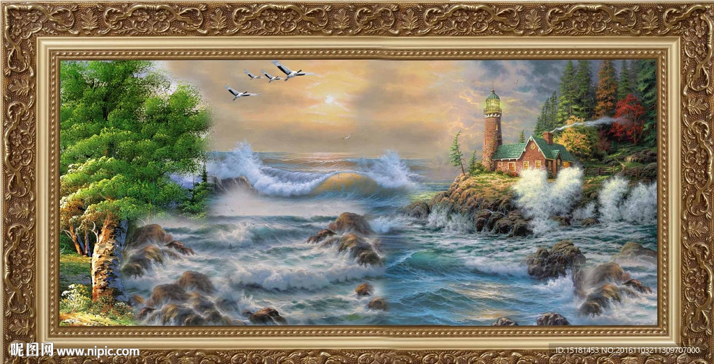 风景油画