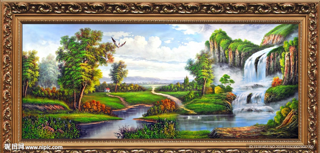 风景油画