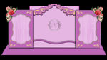 紫色婚庆效果图