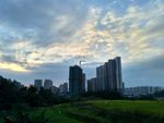 城市的黄昏