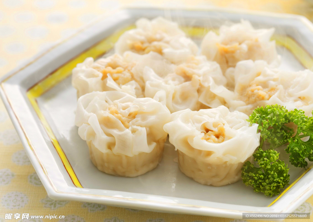 蒸花饺子