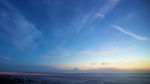 夕阳下的天空