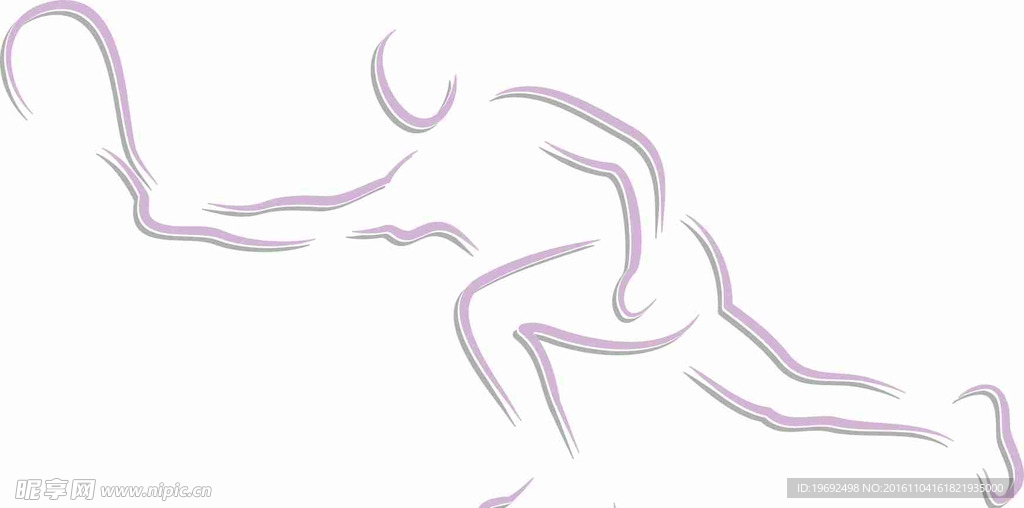 插画 矢量图  手绘 线条图