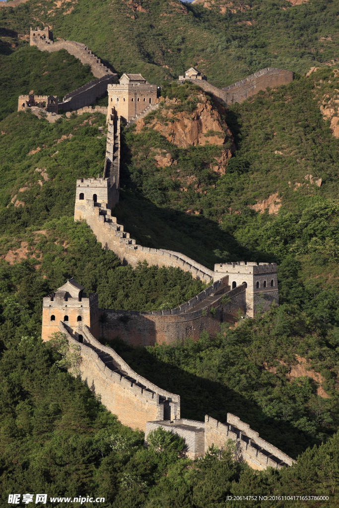 险峻的长城美景