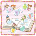 儿童字母数字游戏素材